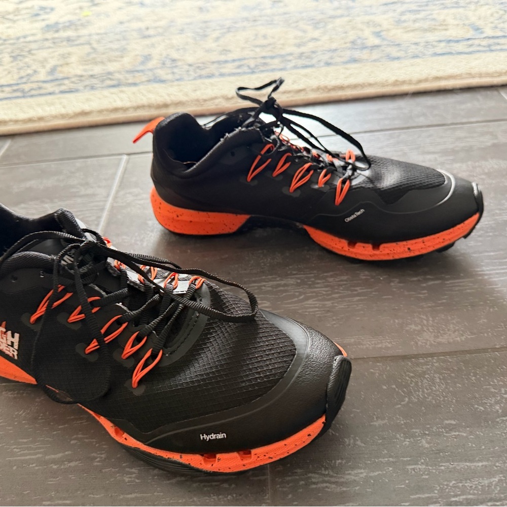 Craft Black and Orange Athletic Shoes